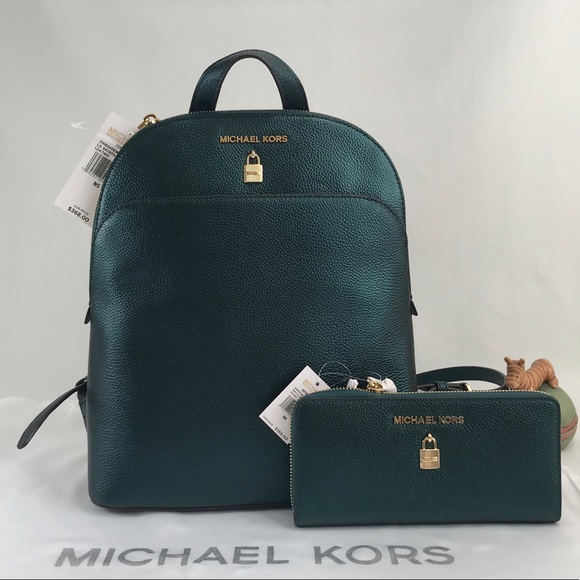 Michael Kors Handbags - NWT Michael Kors Adele Backpack Set